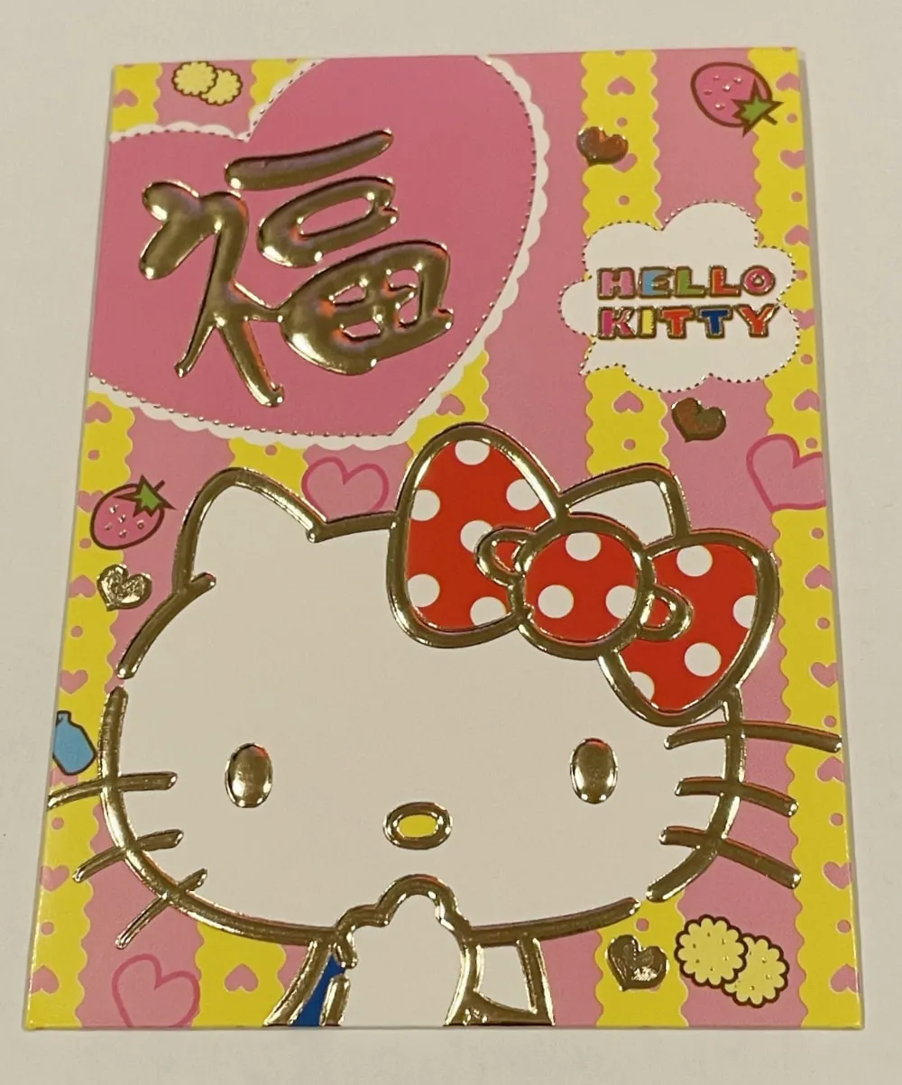6pcs Hello Kitty Chinese New Year & Birthday Money Envelopes Pockets moneve25 